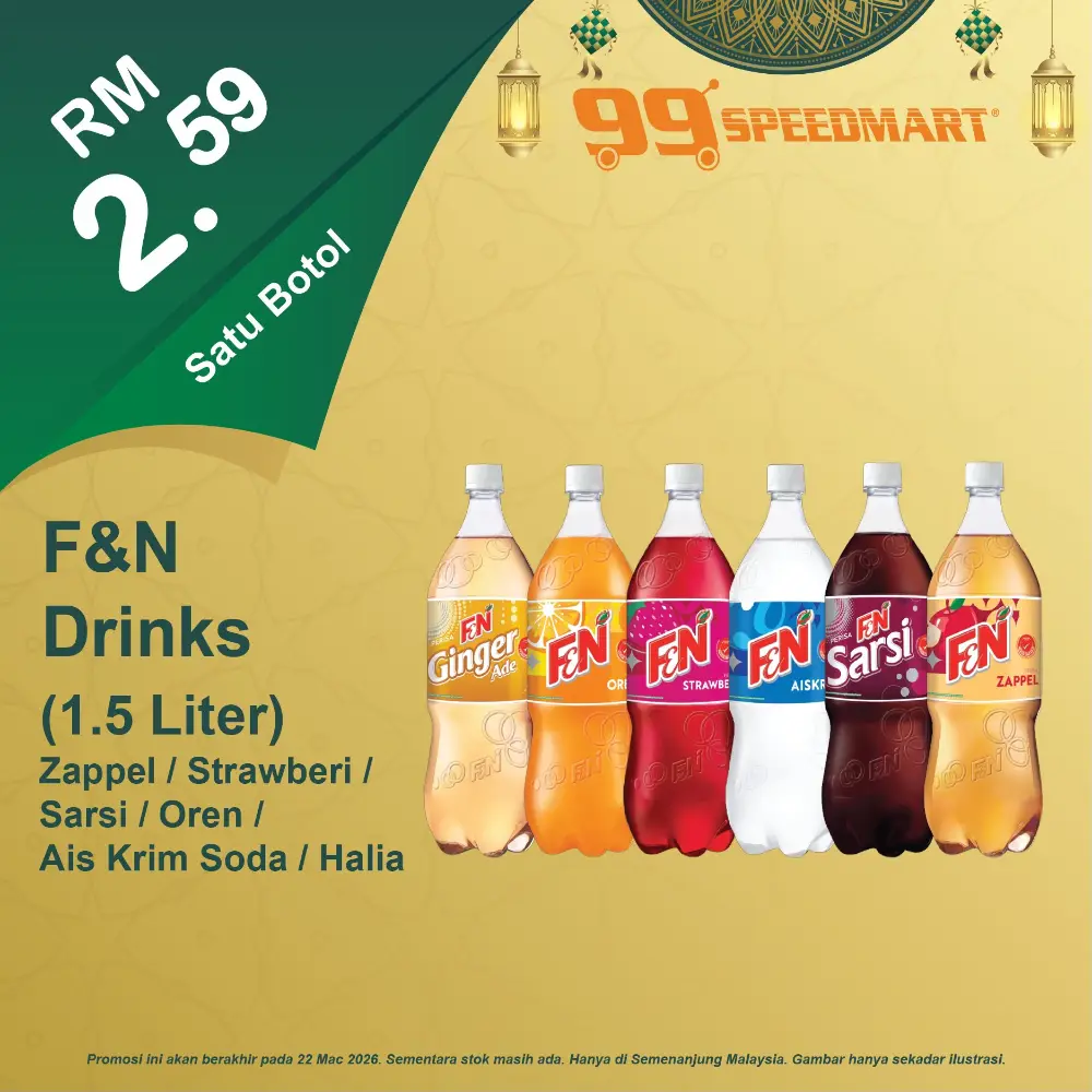 99 Speedmart Promotion Malaysia Valid Until 22 Mac 2026