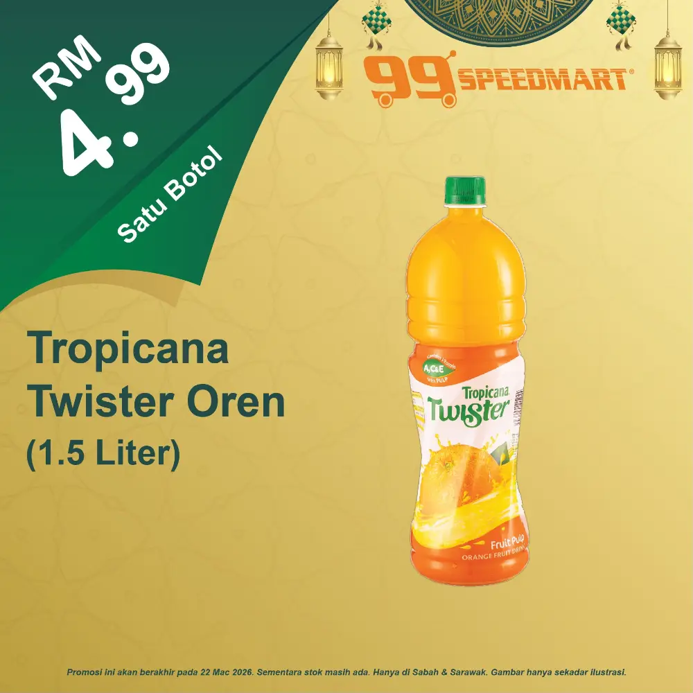 99 Speedmart Promotion Malaysia Valid Until 22 Mac 2026