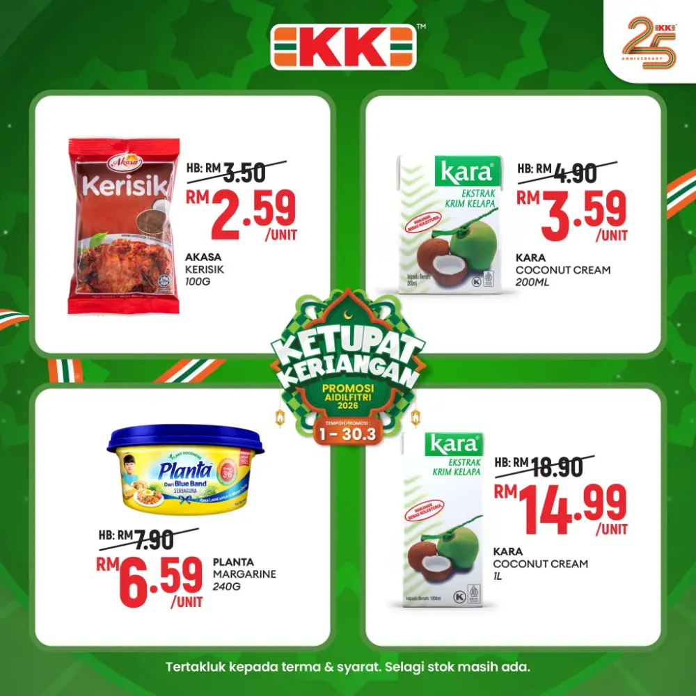 KK Super Mart Promotion 30 March