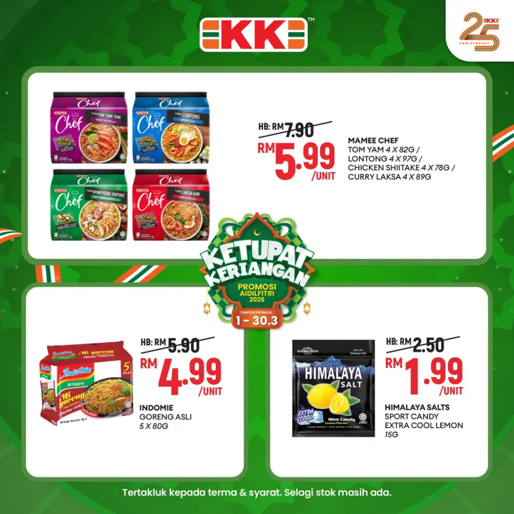 KK Super Mart Promotion 30 March