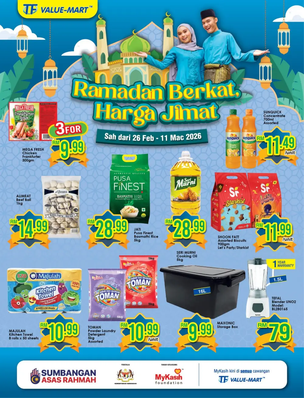 TF Value-Mart Ramadan Sale Valid until 11 Mar 2026