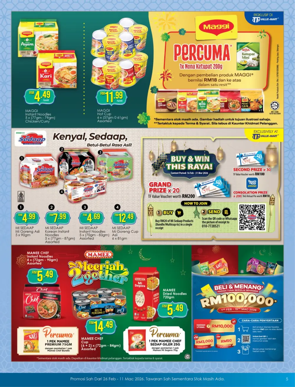 TF Value-Mart Ramadan Sale Valid until 11 Mar 2026