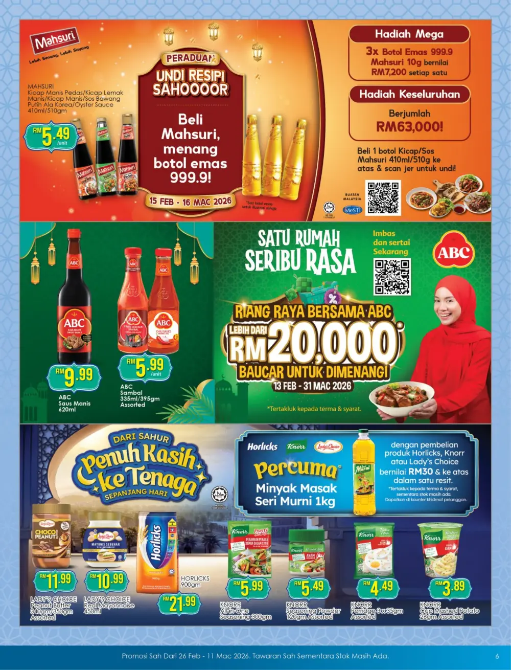 TF Value-Mart Ramadan Sale Valid until 11 Mar 2026