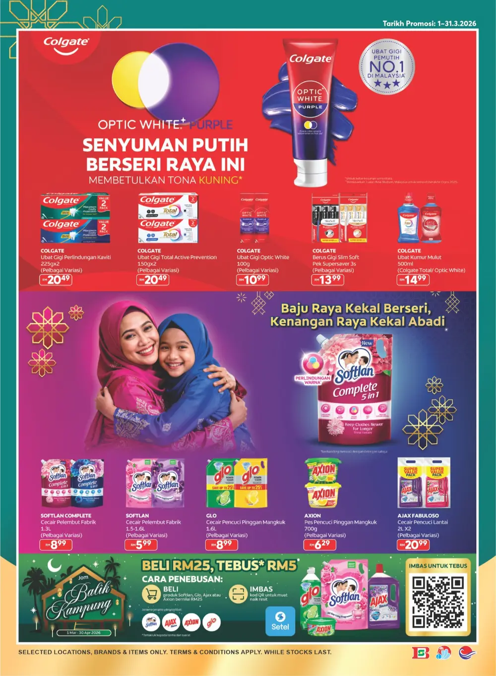 Billion Pantai Timor Hari Raya Sale Valid until 20 March 2026