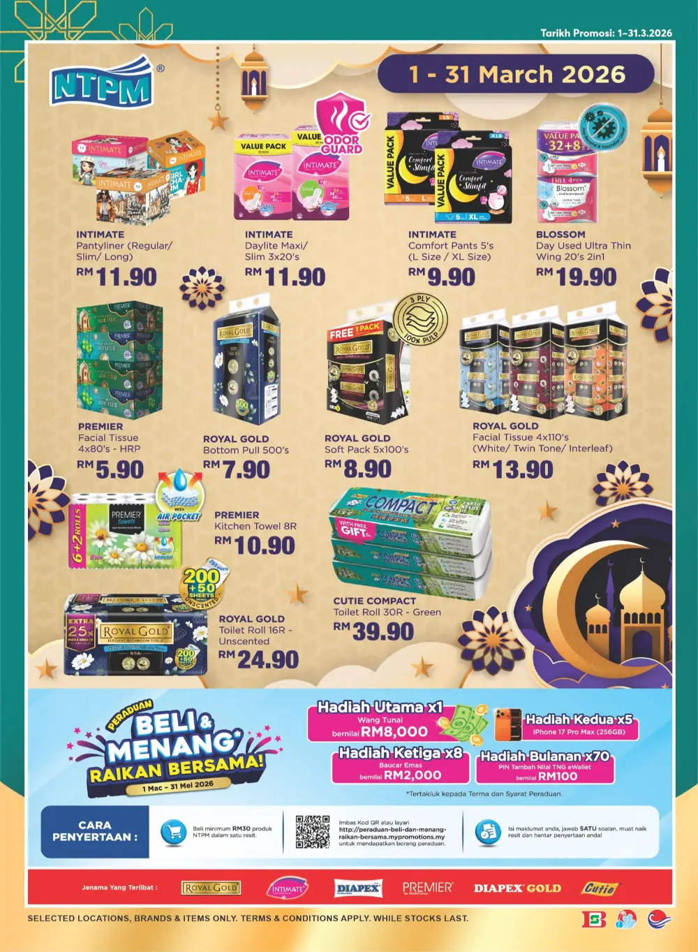 Billion Pantai Timor Hari Raya Sale Valid until 20 March 2026