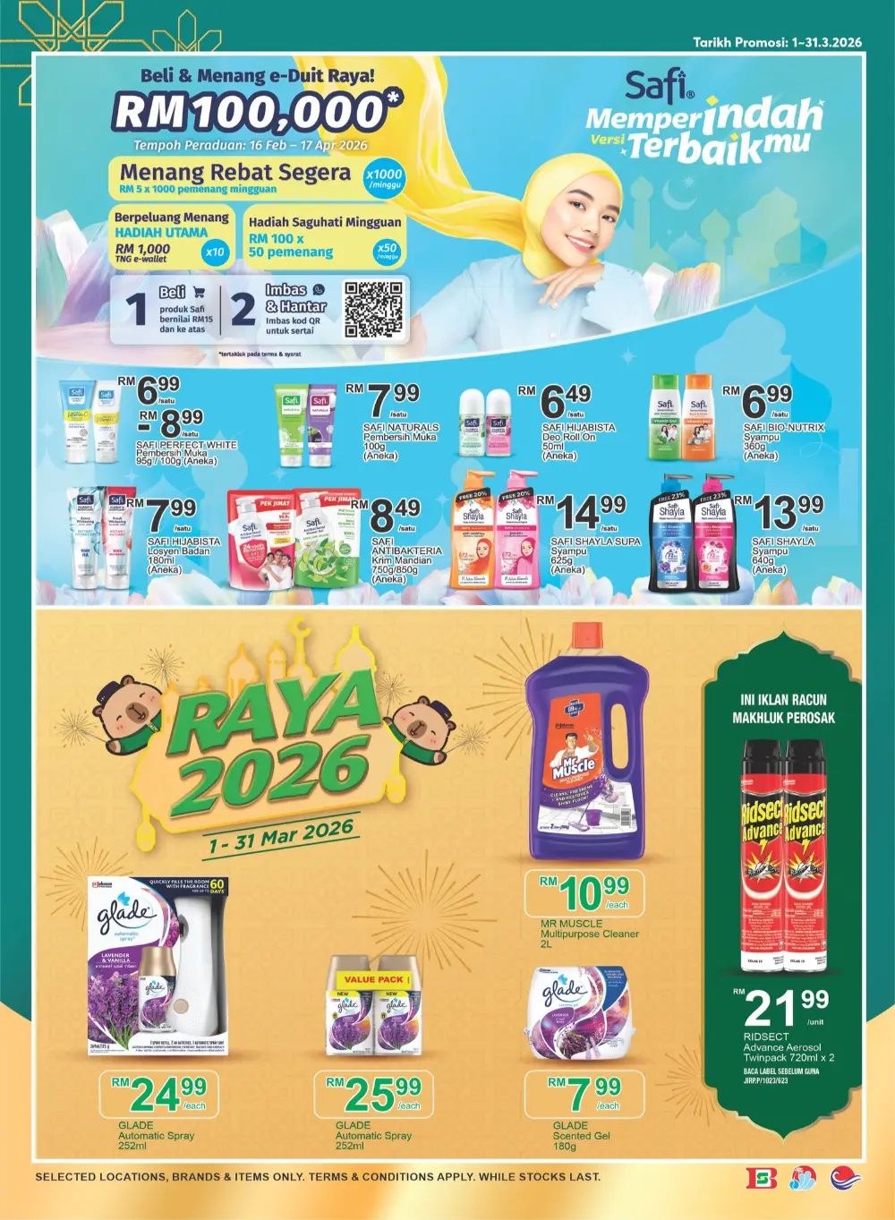 Billion Pantai Timor Hari Raya Sale Valid until 20 March 2026