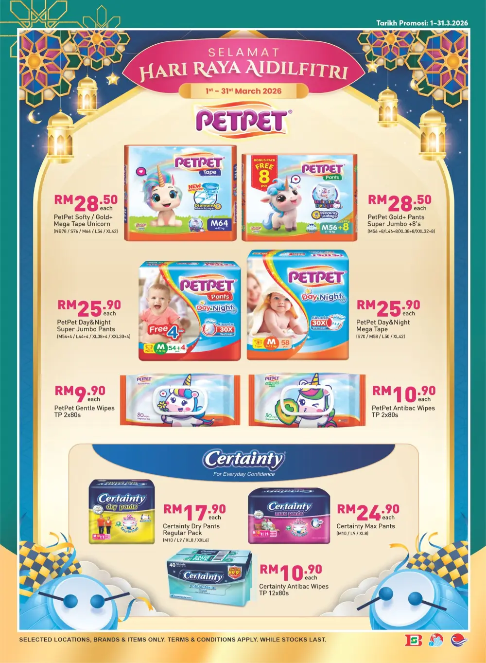 Billion Pantai Timor Hari Raya Sale Valid until 20 March 2026