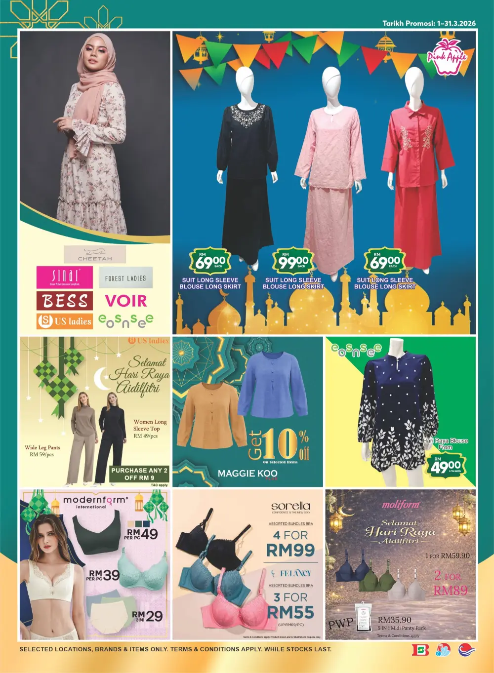 Billion Pantai Timor Hari Raya Sale Valid until 20 March 2026