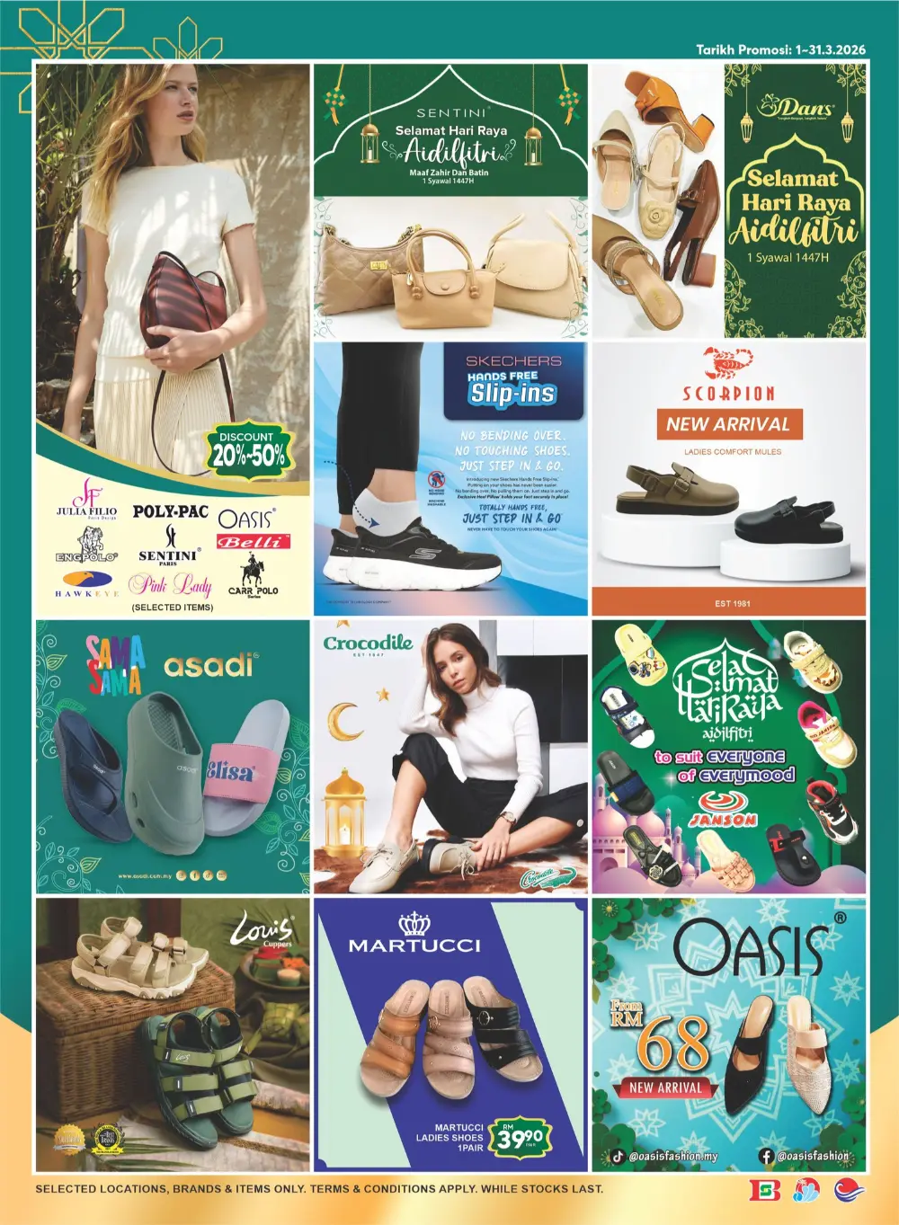 Billion Pantai Timor Hari Raya Sale Valid until 20 March 2026