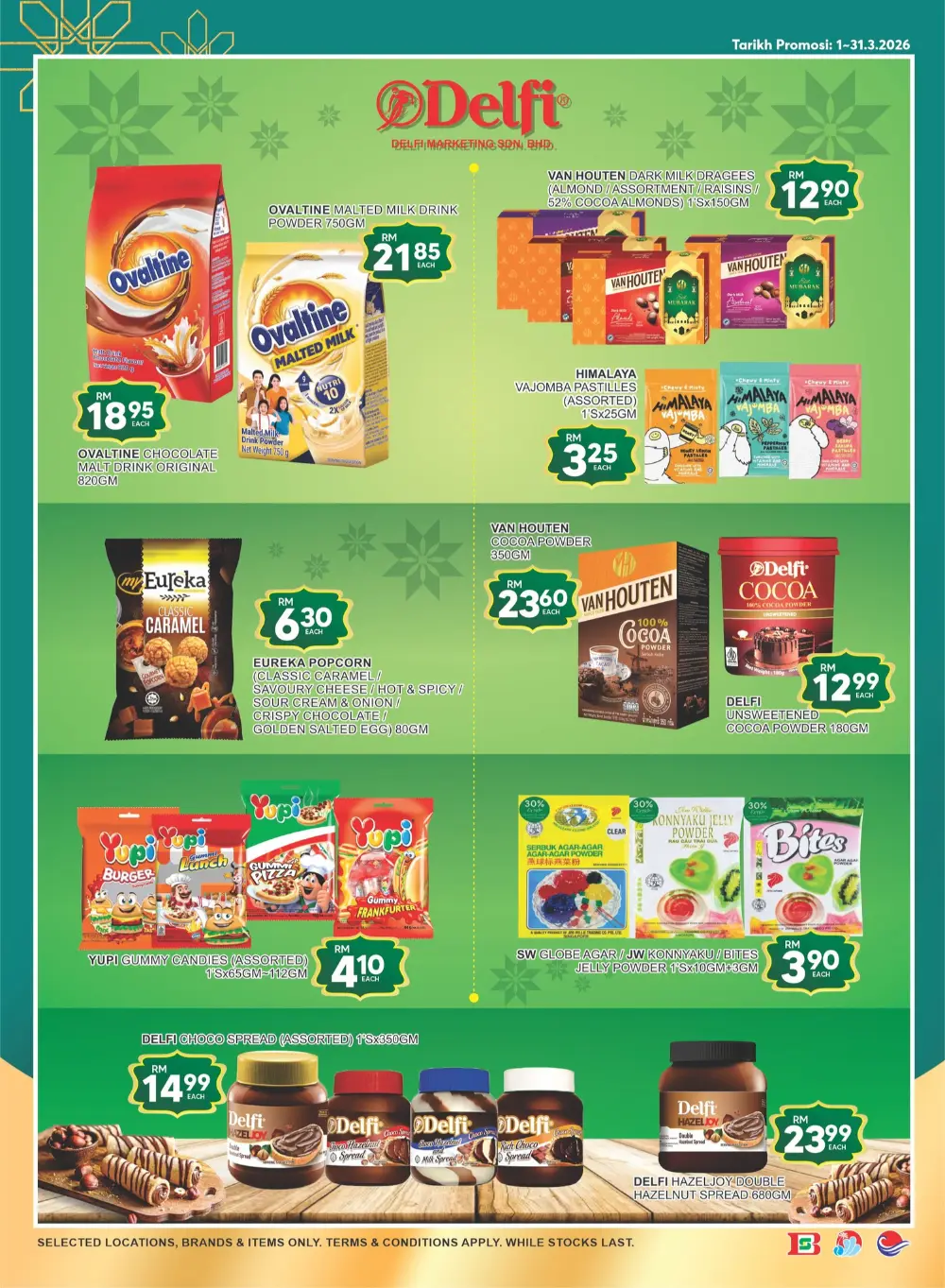 Billion Pantai Timor Hari Raya Sale Valid until 20 March 2026