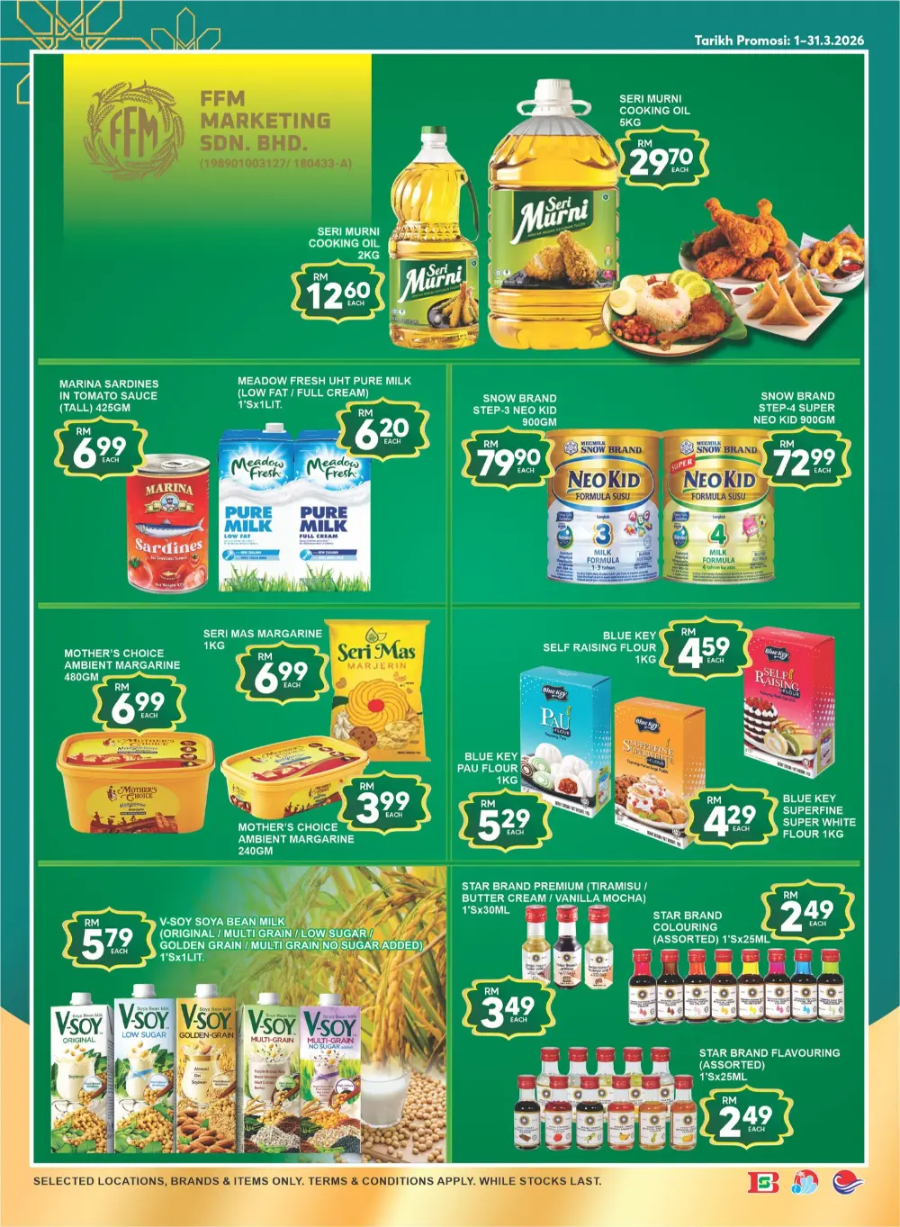 Billion Pantai Timor Hari Raya Sale Valid until 20 March 2026