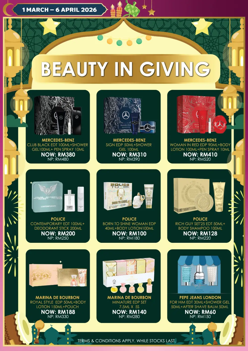AEON Raya Beauty Promotion Malaysia