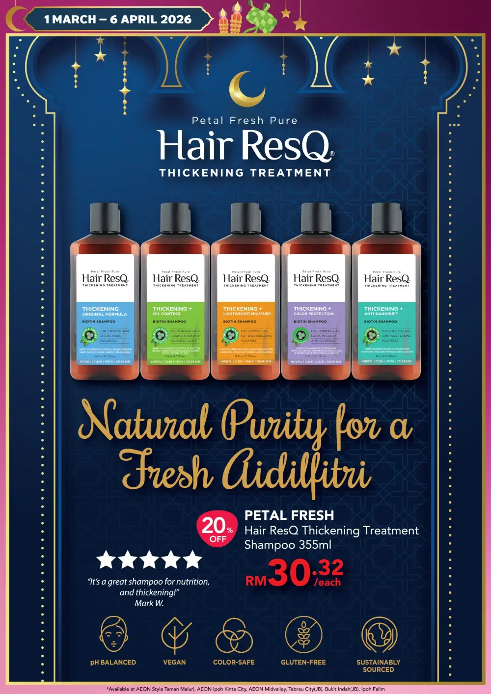 AEON Raya Beauty Promotion Malaysia