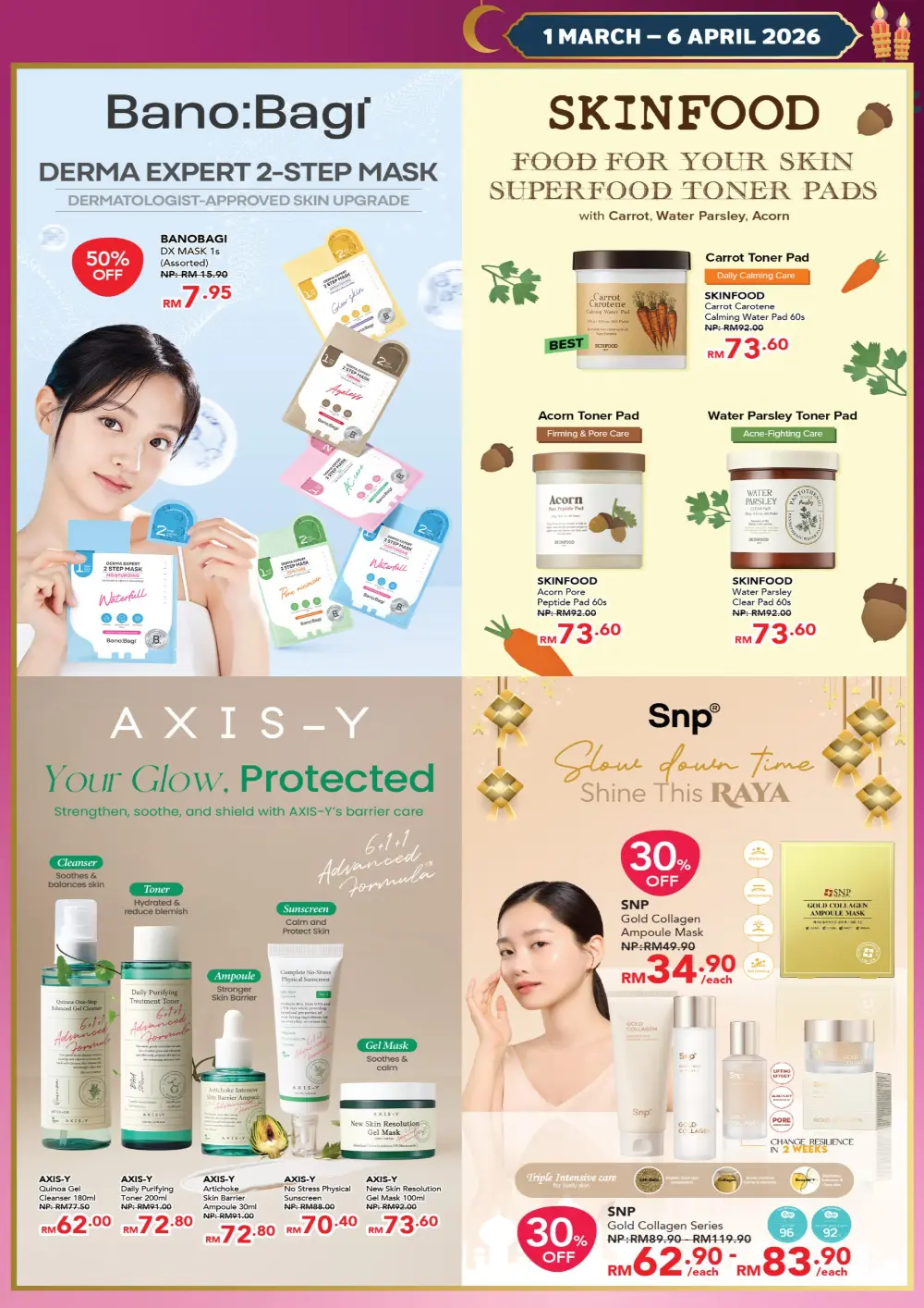 AEON Raya Beauty Promotion Malaysia