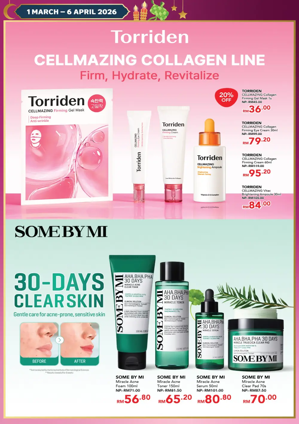 AEON Raya Beauty Promotion Malaysia