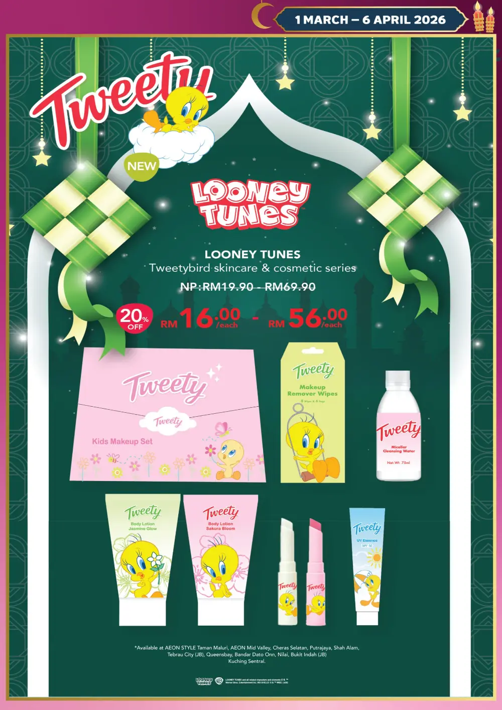 AEON Raya Beauty Promotion Malaysia