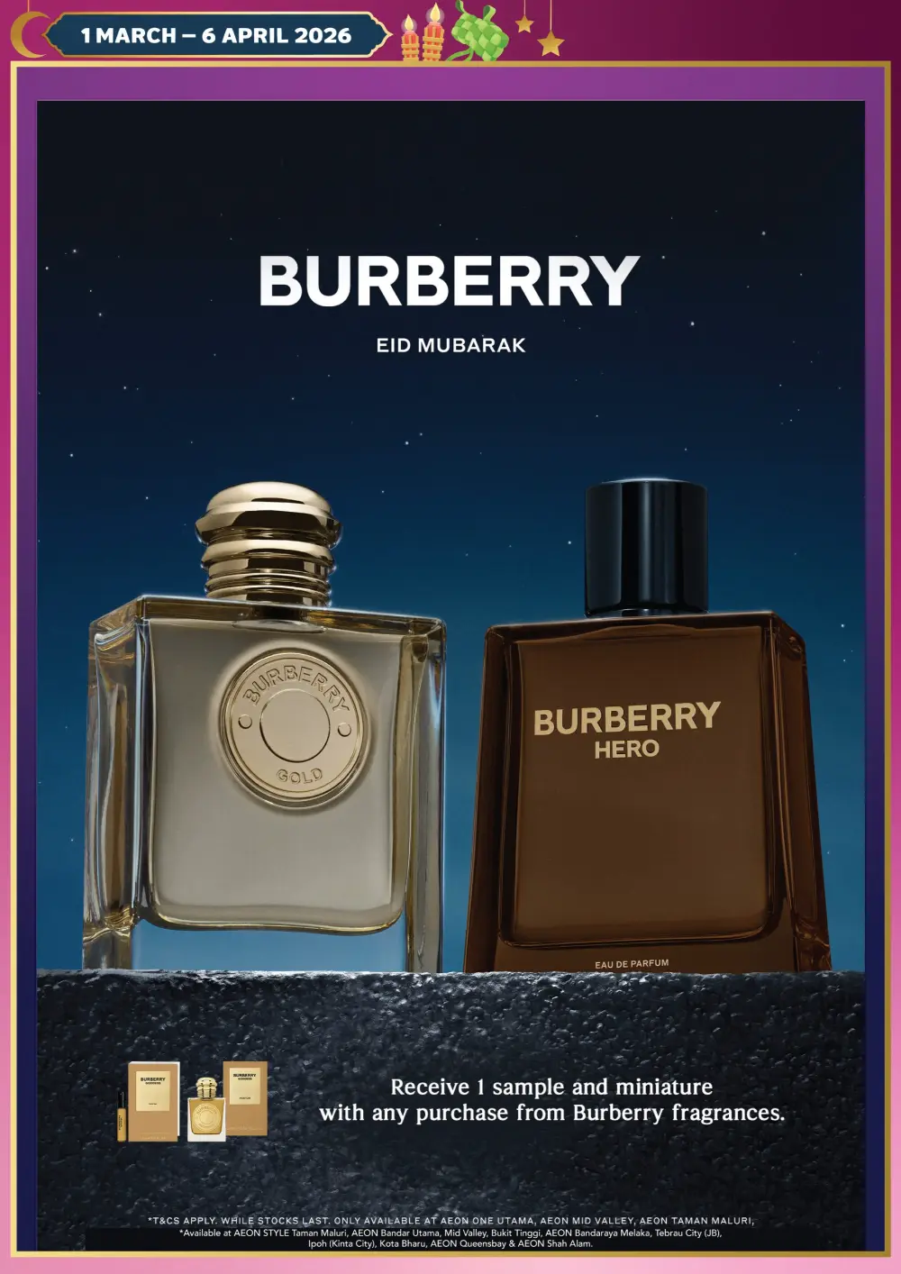 AEON Raya Beauty Promotion Malaysia