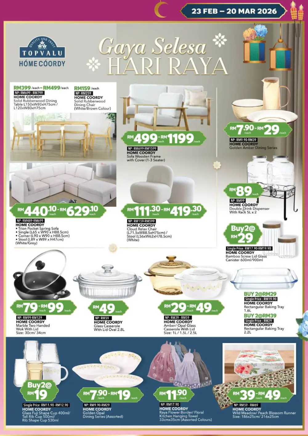 AEON Hari Raya Fashion Promotion Ends 20 Mar 2026