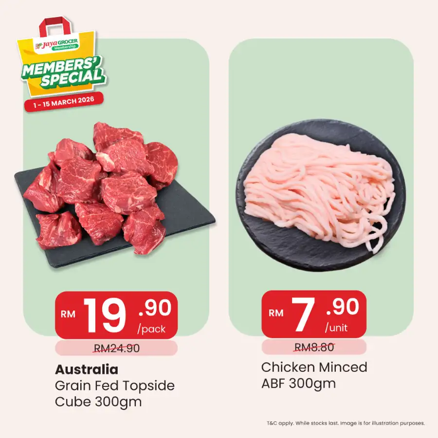 Jaya Grocer Malaysia Members' Special Deals Ends 15 March
