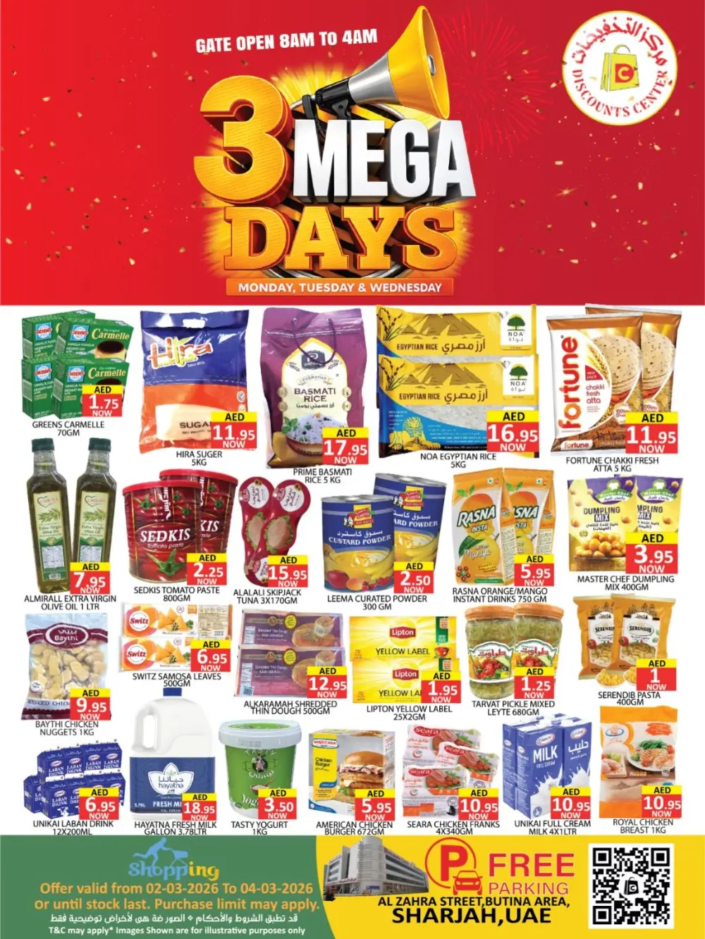 3-Day Mega Sale at Al Wahda Discounts Butina | Ends March 4!