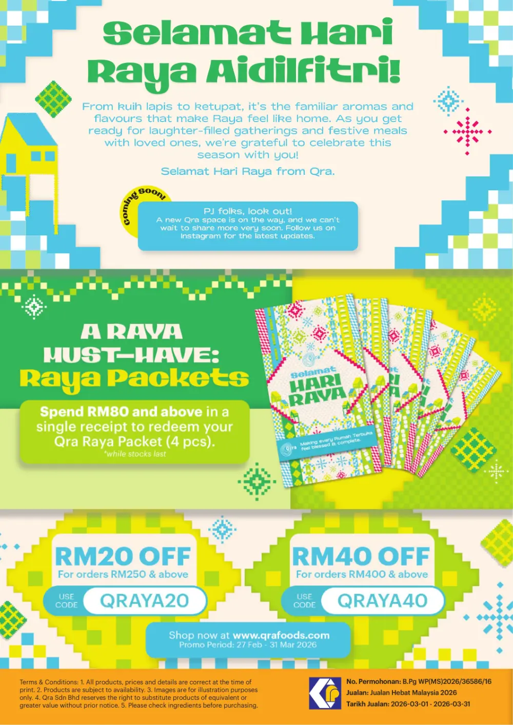 Qra Raya 2026 Promotions Kuala Lumpur | Valid Until 31 March