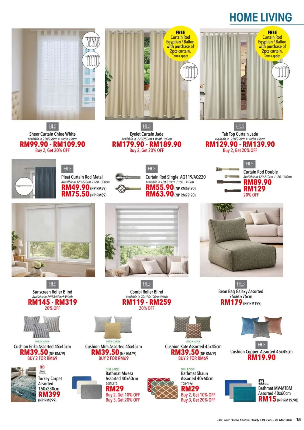 HomePro Malaysia Raya Promotion Ends 23 March 2026
