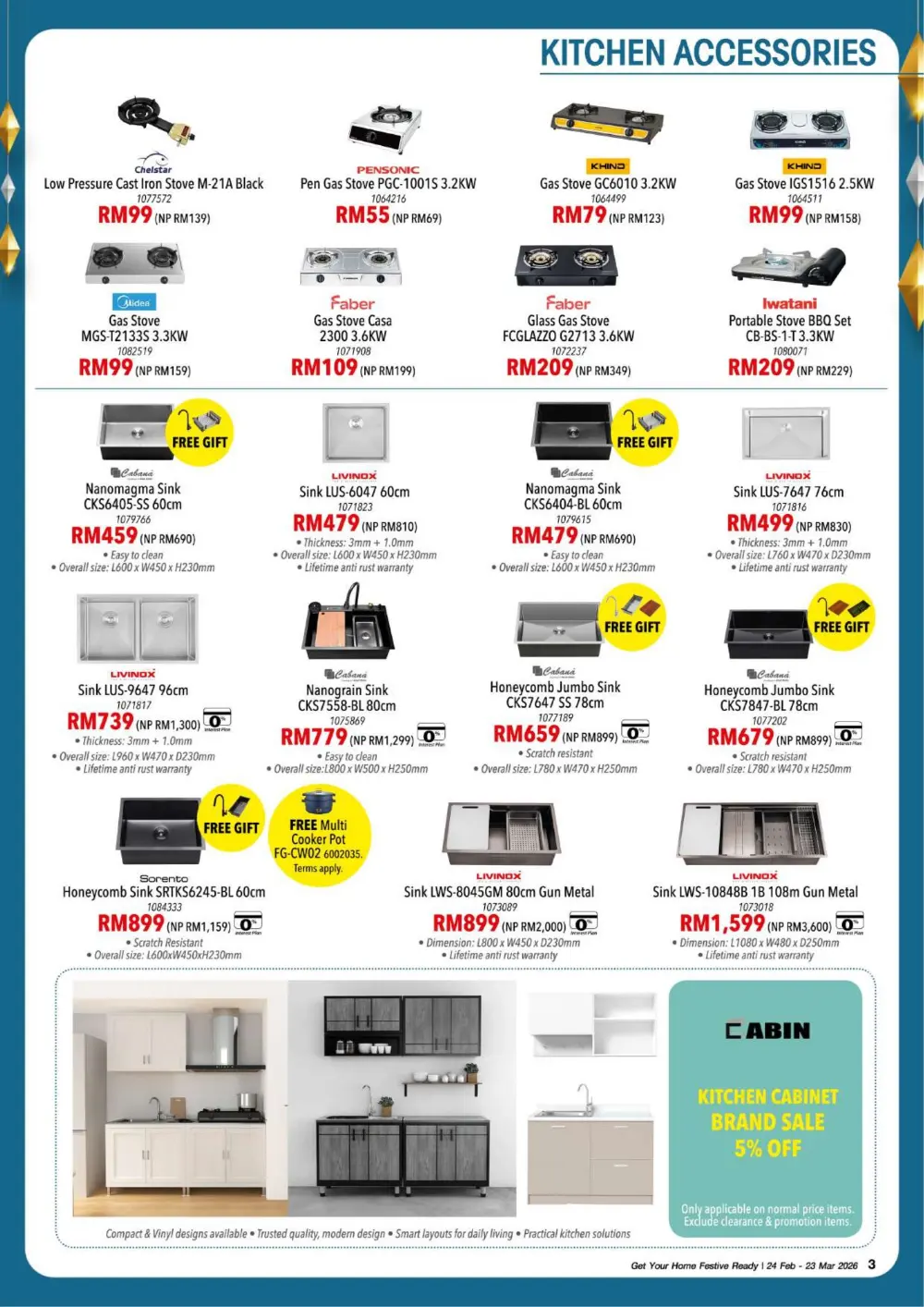 HomePro Malaysia Raya Promotion Ends 23 March 2026