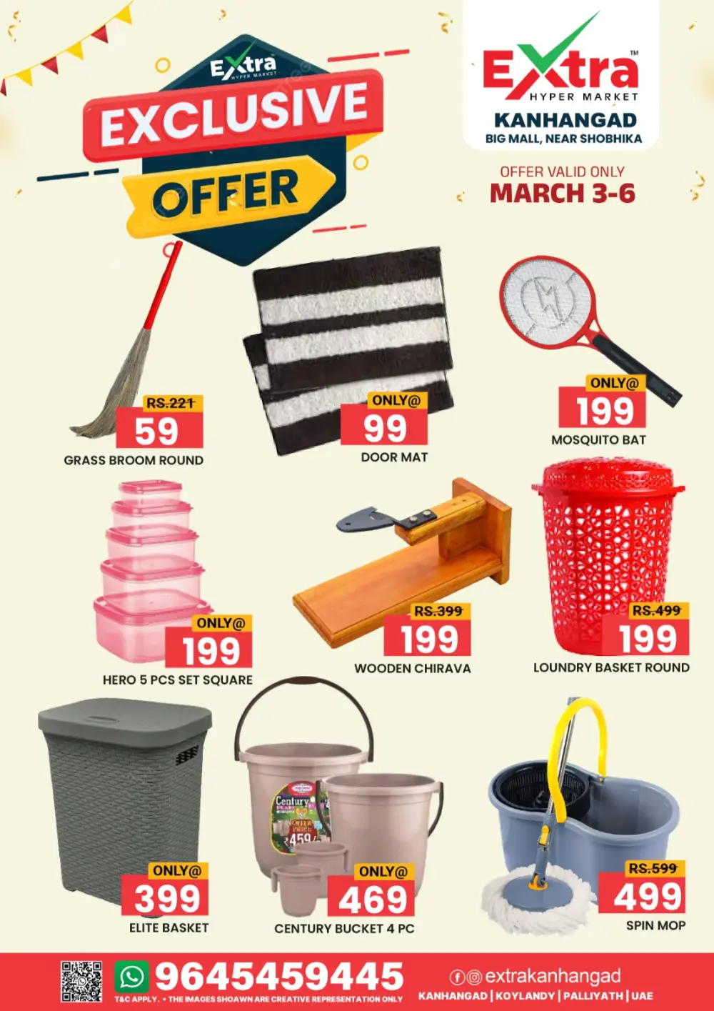 Exclusive Offers at Extra Hyper Market Kanhangad | Valid Till March 6