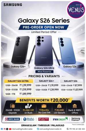 Today offer In Venu's Digital Arcade Ernakulam,Thrissur,Palakkad