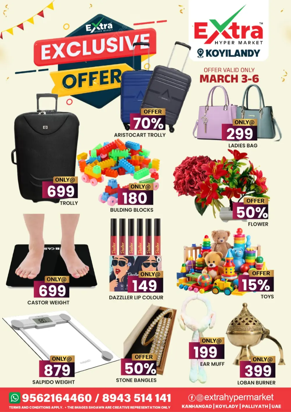 Exclusive Offers at Extra Hypermarket Koyilandy | Valid March 3–6