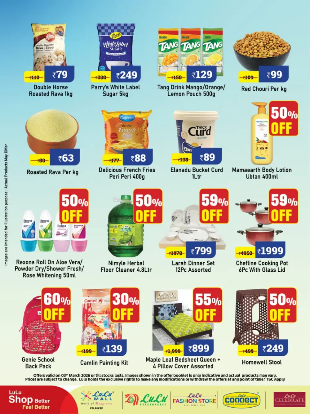 Lulu Tuesday Bazaar Offers - LuLu Hypermarket Palakkad | Valid Till 03 March 2026