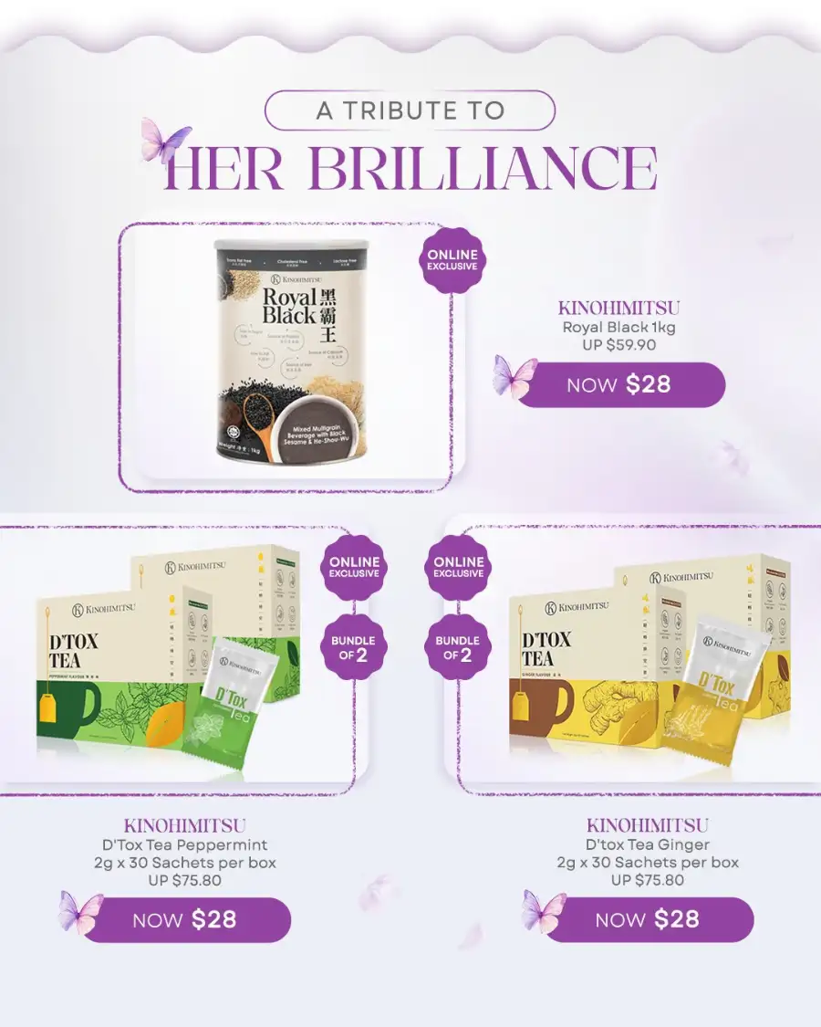 OG Singapore Women's Day Sale | Ends 11 Mar 2026