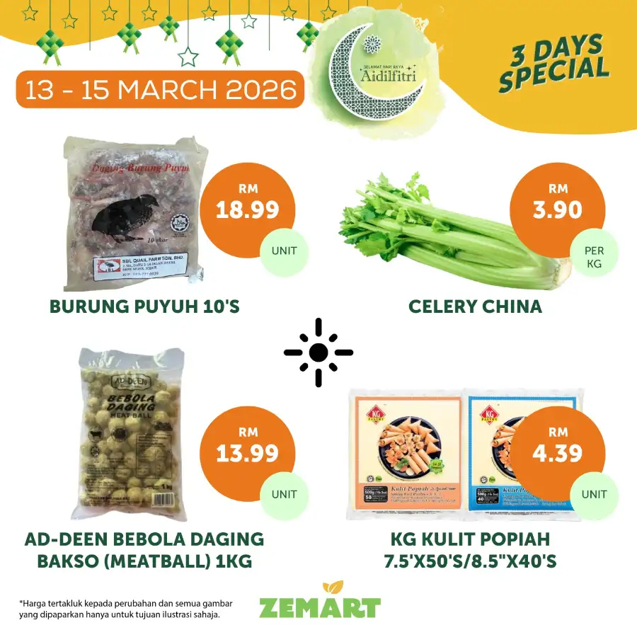 Zemart Malaysia Promotion March 19 2026