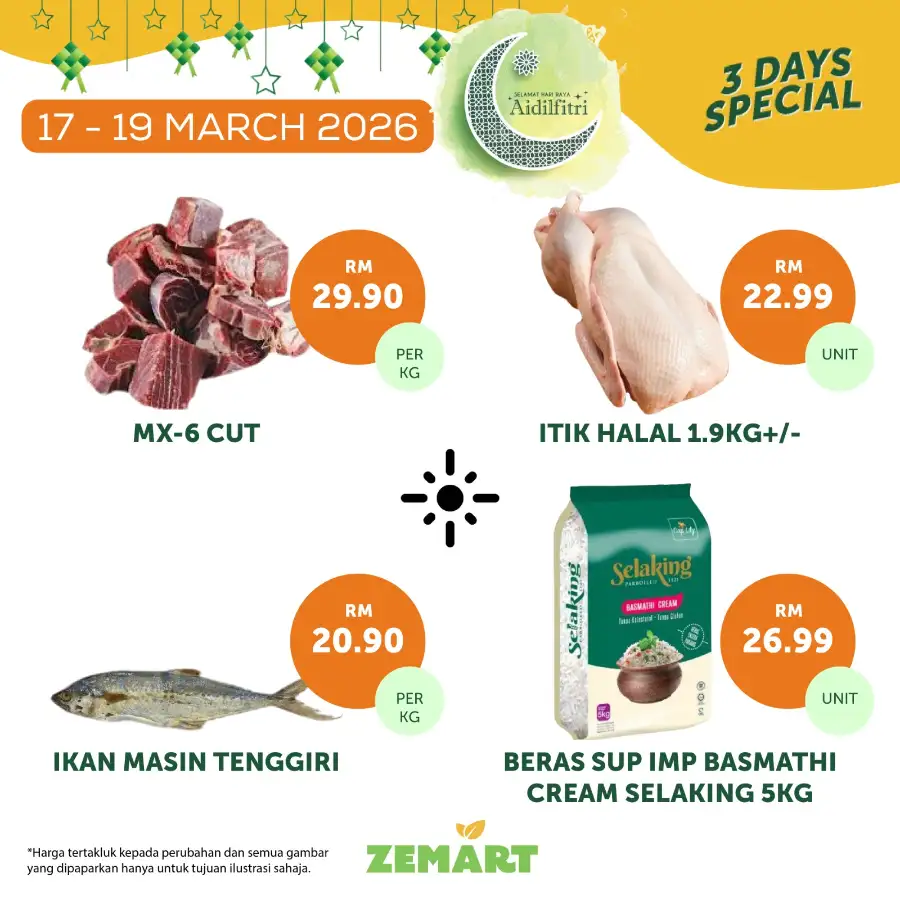 Zemart Malaysia Promotion March 19 2026