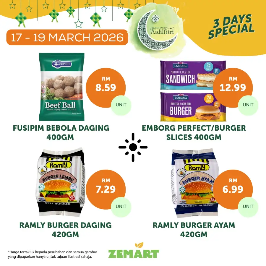 Zemart Malaysia Promotion March 19 2026