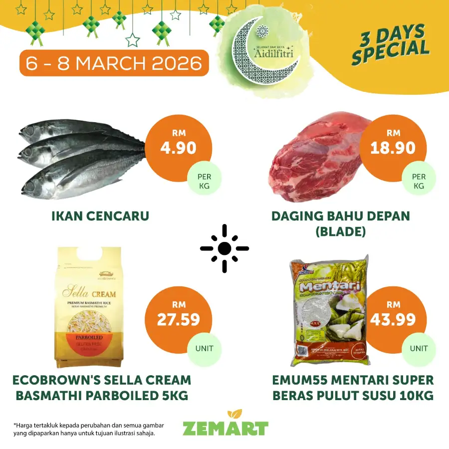 Zemart Malaysia Promotion March 19 2026