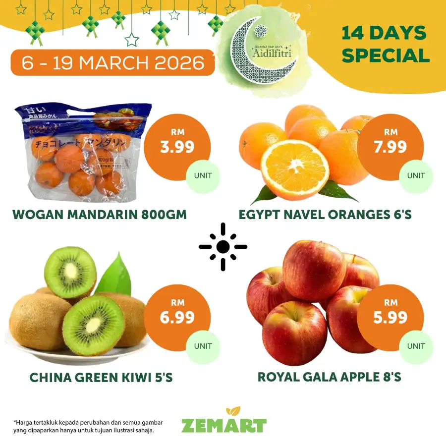 Zemart Malaysia Promotion March 19 2026