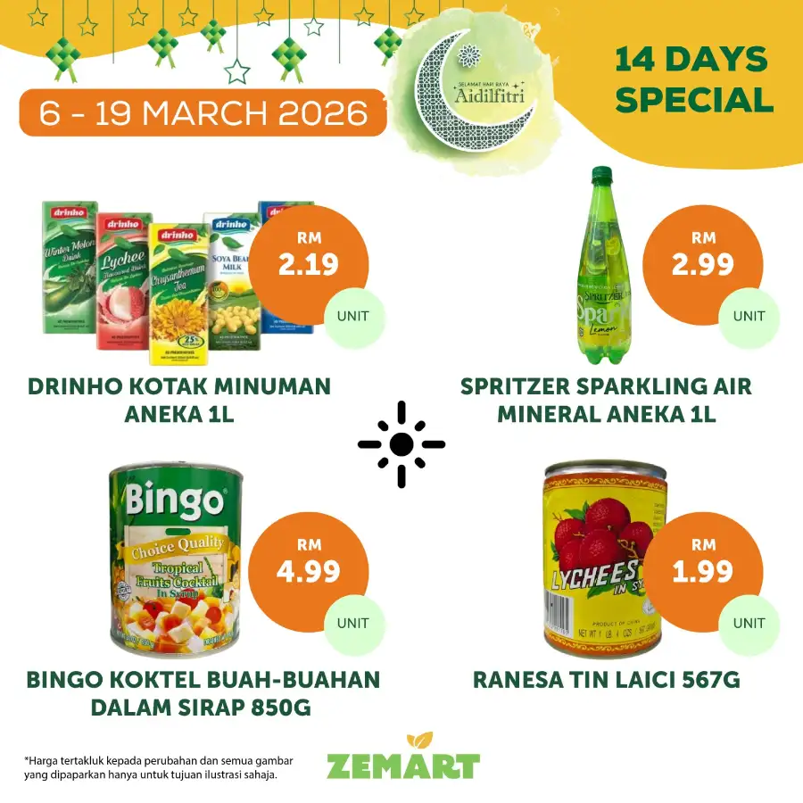 Zemart Malaysia Promotion March 19 2026