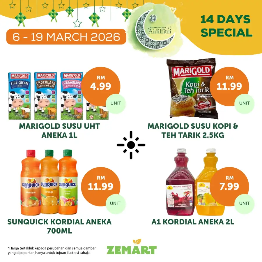 Zemart Malaysia Promotion March 19 2026