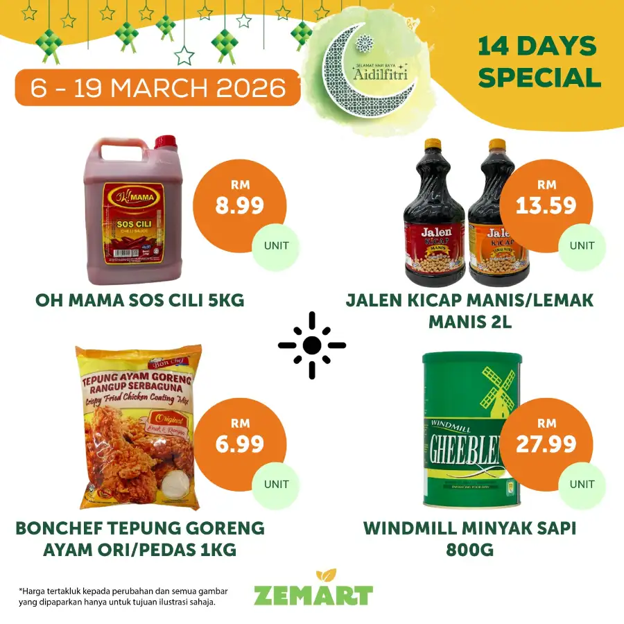 Zemart Malaysia Promotion March 19 2026