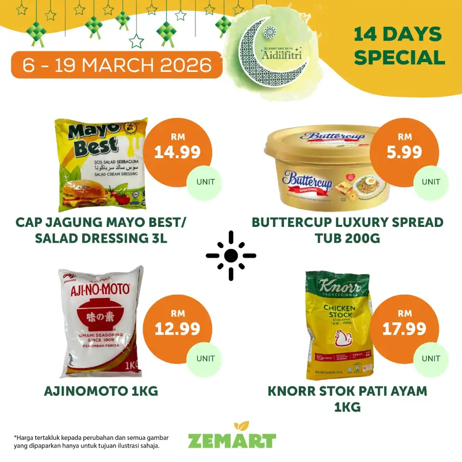Zemart Malaysia Promotion March 19 2026