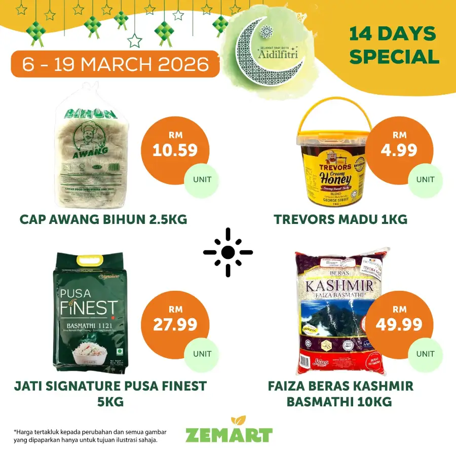 Zemart Malaysia Promotion March 19 2026