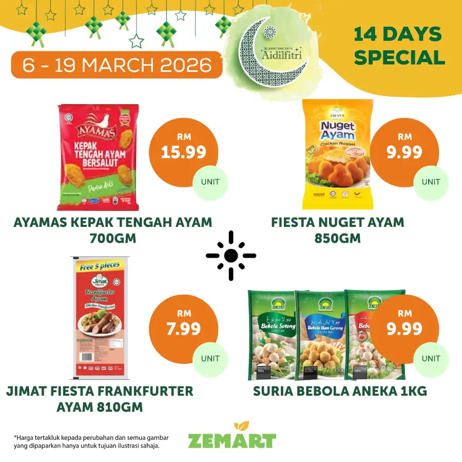 Zemart Malaysia Promotion March 19 2026