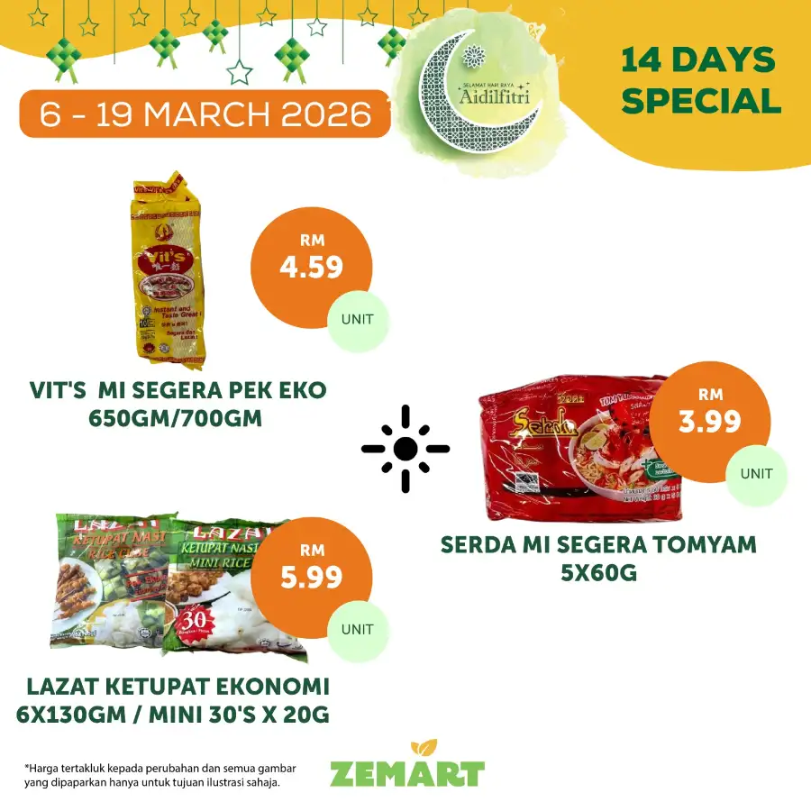 Zemart Malaysia Promotion March 19 2026