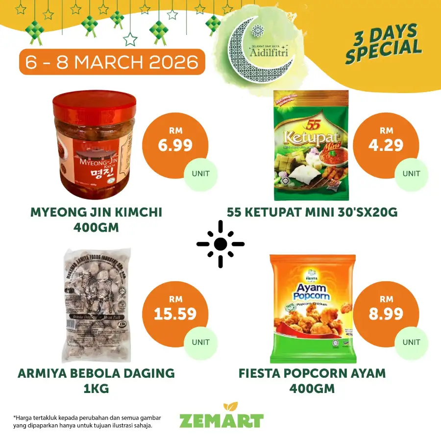 Zemart Malaysia Promotion March 19 2026