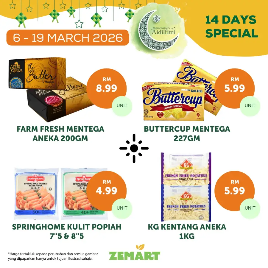 Zemart Malaysia Promotion March 19 2026