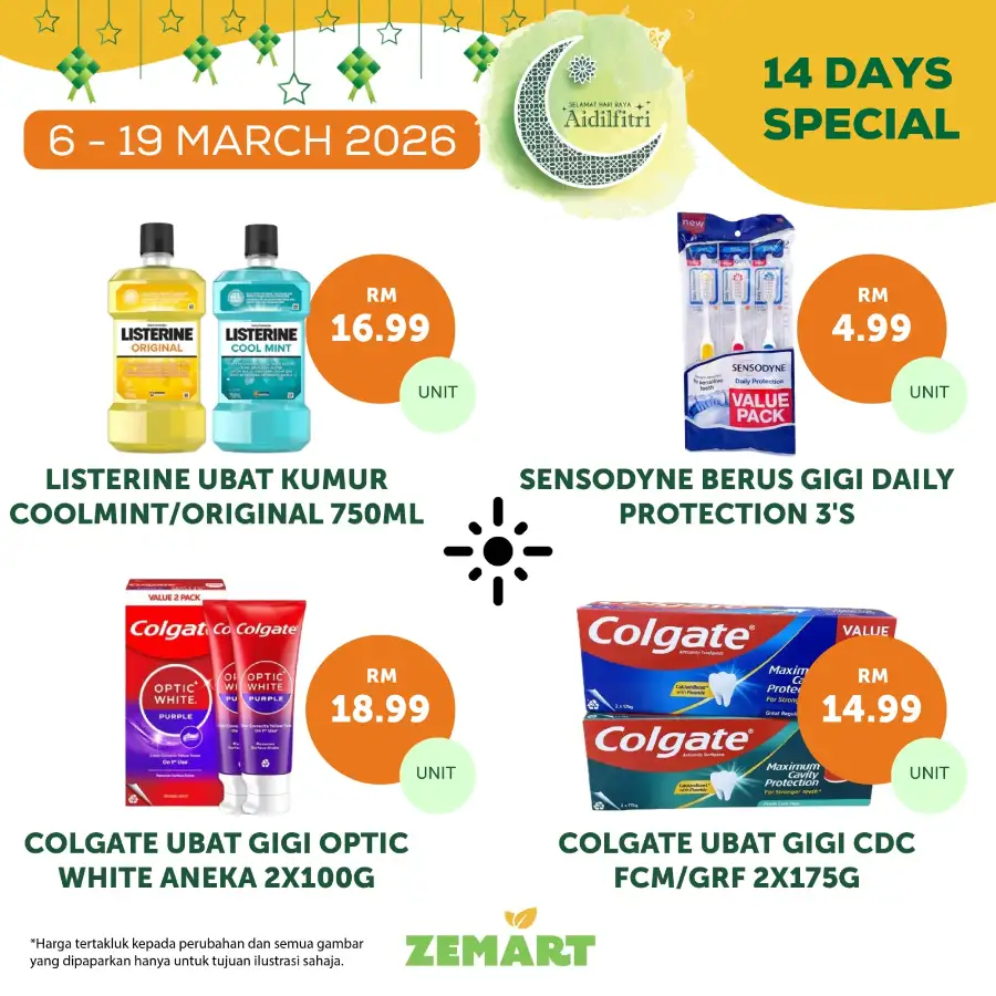 Zemart Malaysia Promotion March 19 2026