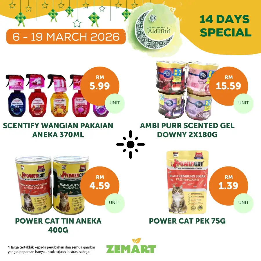 Zemart Malaysia Promotion March 19 2026