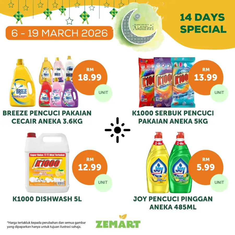 Zemart Malaysia Promotion March 19 2026