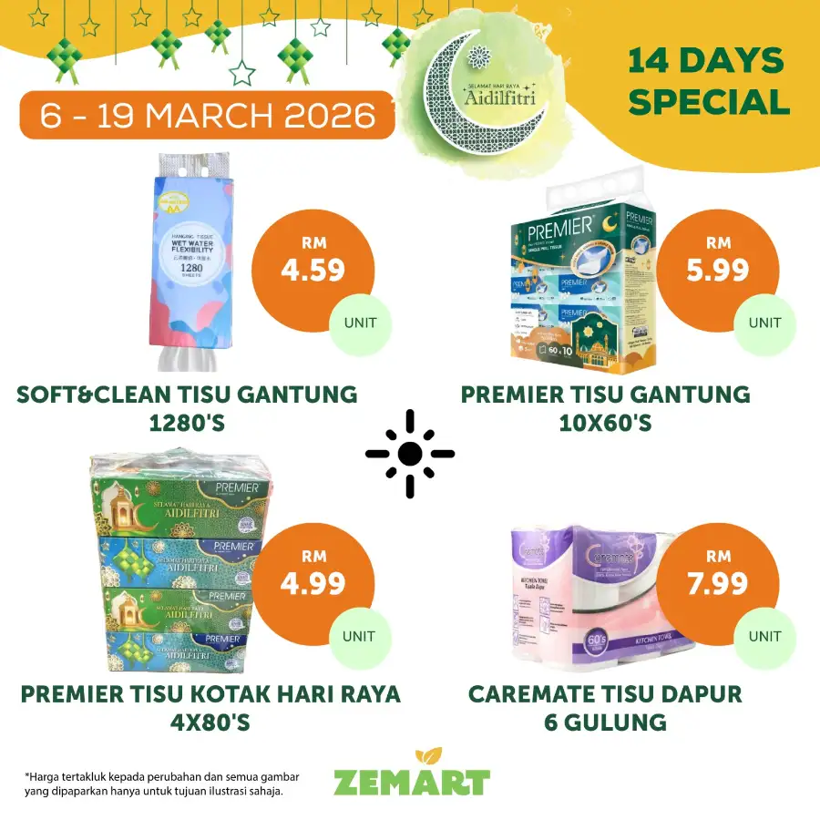 Zemart Malaysia Promotion March 19 2026